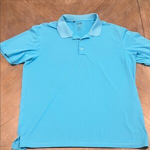 adidas Light Blue Polo Shirt